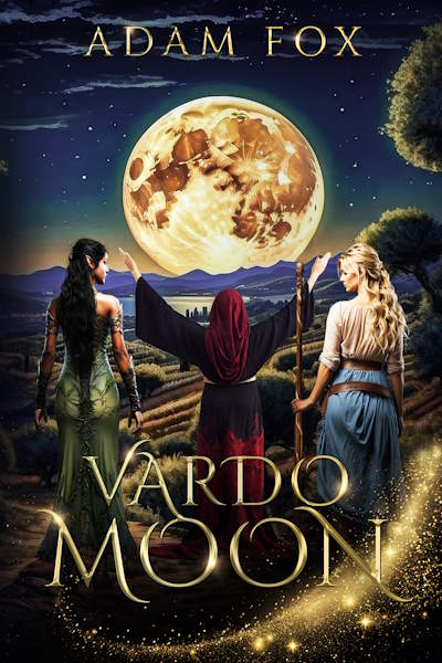 A grove with two figures